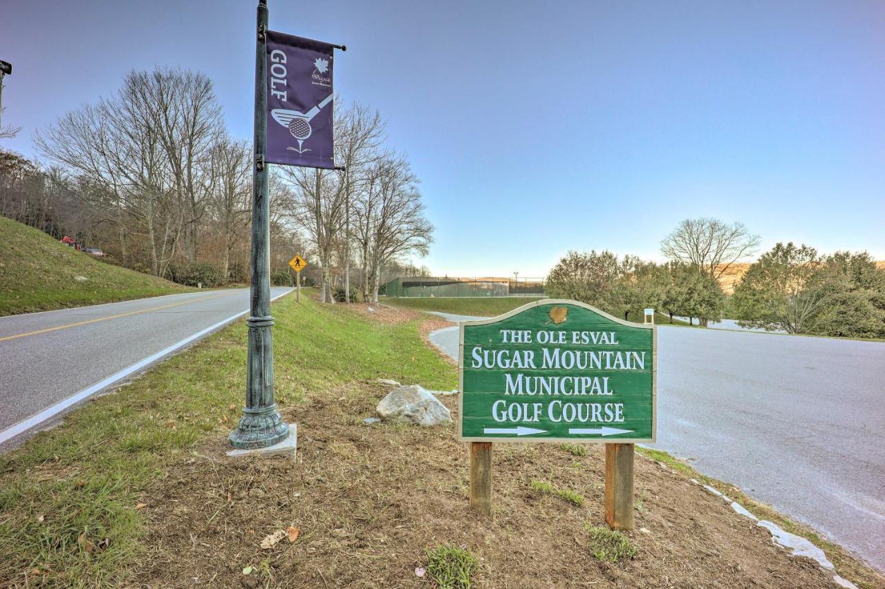 Sugar Mountain Condo With Aandc - Walk To Ski And Golf! Luaran gambar