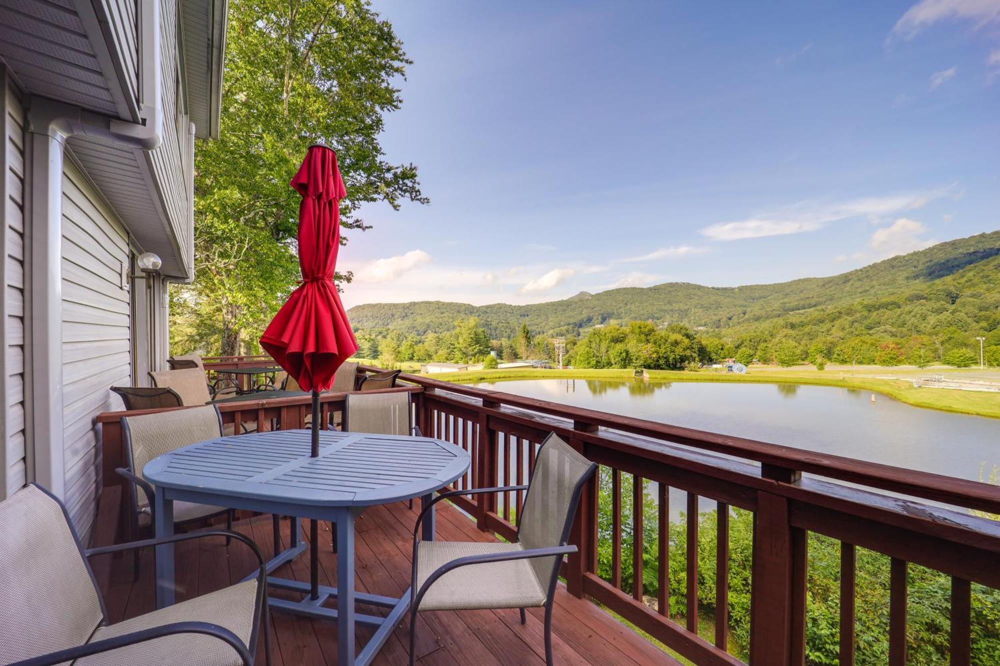 Sugar Mountain Condo With Aandc - Walk To Ski And Golf! Luaran gambar